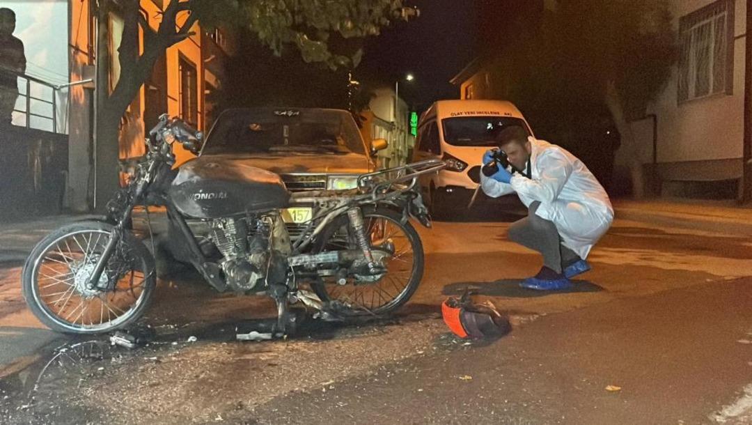 Dedi ki, bisikletini yaktı: Karaman 2'den görüntüler