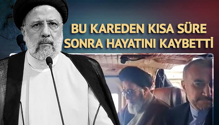 SON HABERLER |  İran Cumhurbaşkanı İbrahim Reisi'nin ölmeden önceki son fotoğrafı... Moloz alan görüldü, cenazeleri böyle taşıdılar