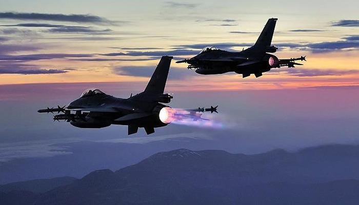 Kuzey Irak'a hava operasyonu!  37 hedef yok edildi