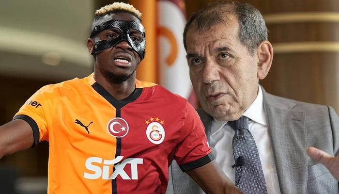 Dursun Özbek'ten Abdullah Kavukcu'ya talimat! Transfer bitti bitecek... Galatasaray'dan Osimhen açıklaması!