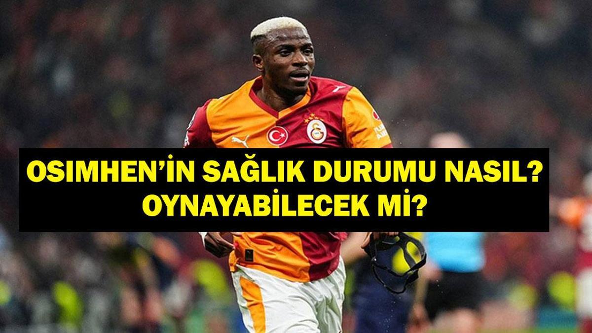 OSIMHEN'İN SAĞLIK DURUMU NASIL? Victor Osimhen Oynayabilecek Mi, Sakatlandı Mı? Galatasaray'dan Açıklama!